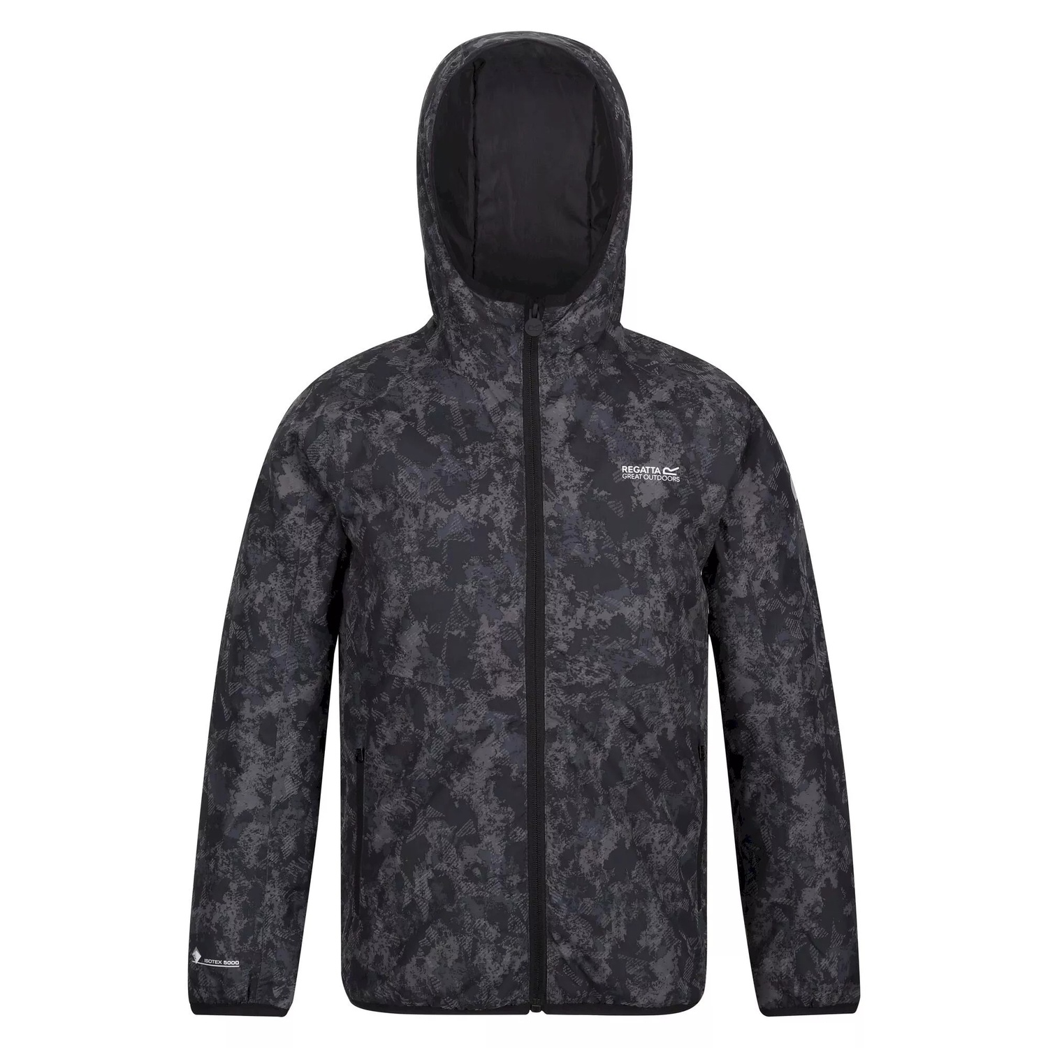 Regatta Boys/Girls Volcanics VI Camo Waterproof Jacket
